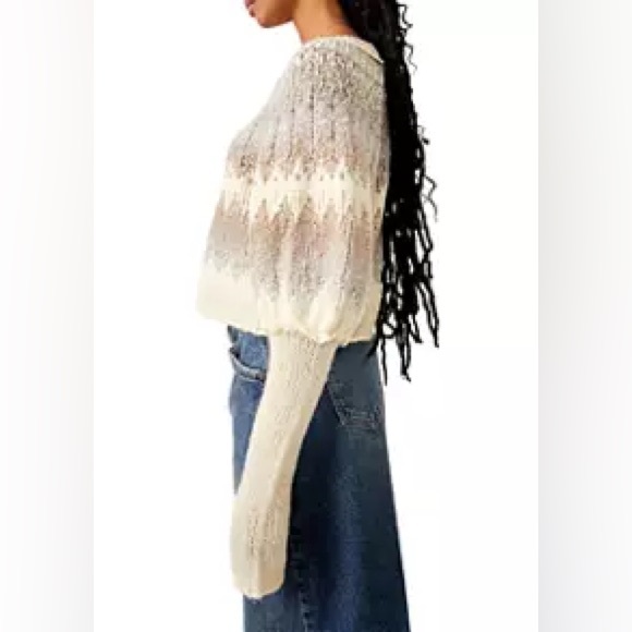 Free People Home for the Holidays Sweater - Picture 2 of 9